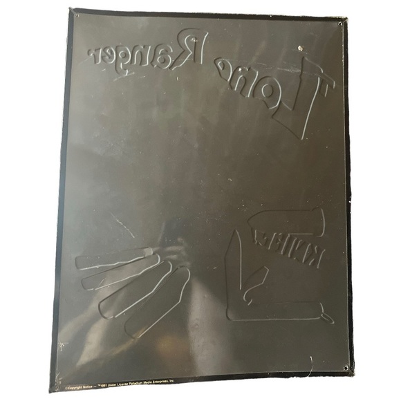 Lone Ranger Metal Wall Art - 1991 - Picture 4 of 4